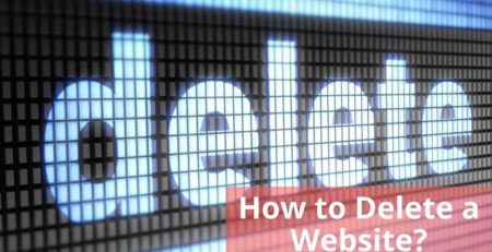 How to Delete a Website