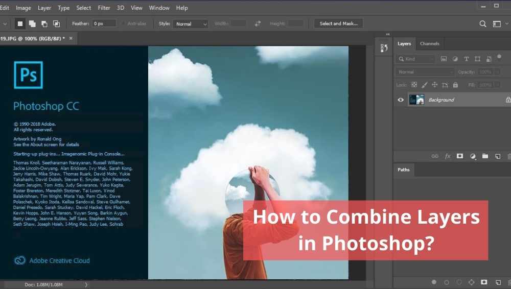 How to Combine Layers in Photoshop