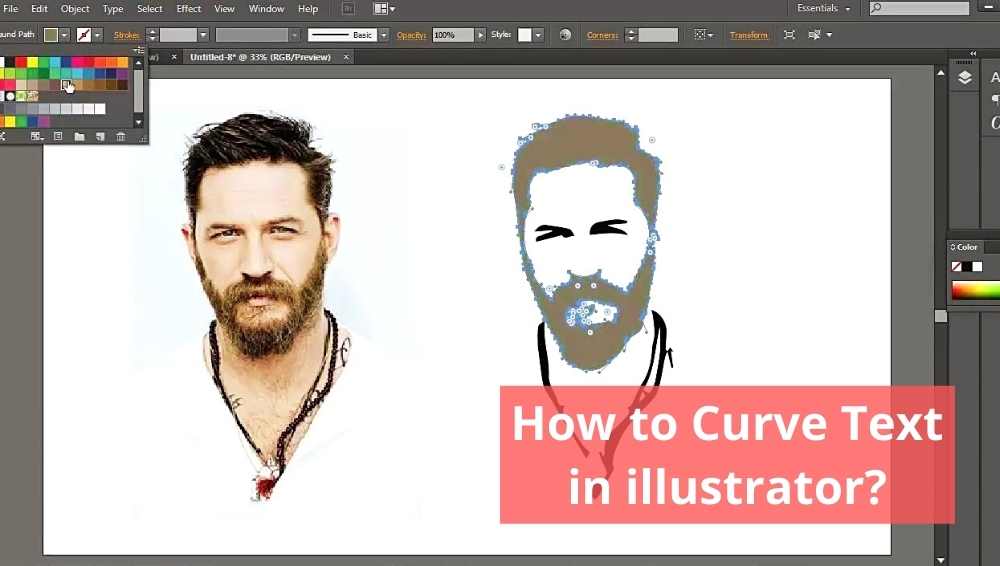 How to Vectorize an Image in illustrator?