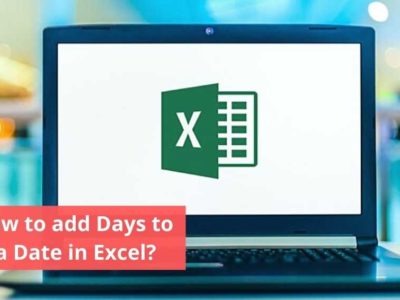 How to add Days to a Date in Excel