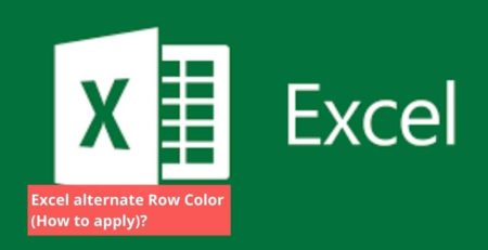 Excel alternate Row Color