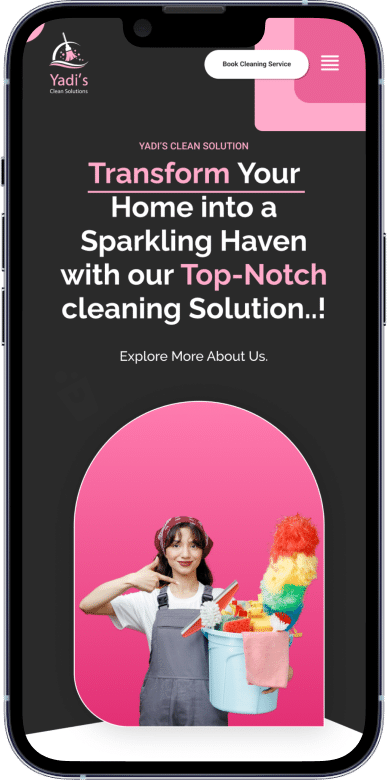Yadi Cleaning Solution home service Hegemonic Case Study Mobile