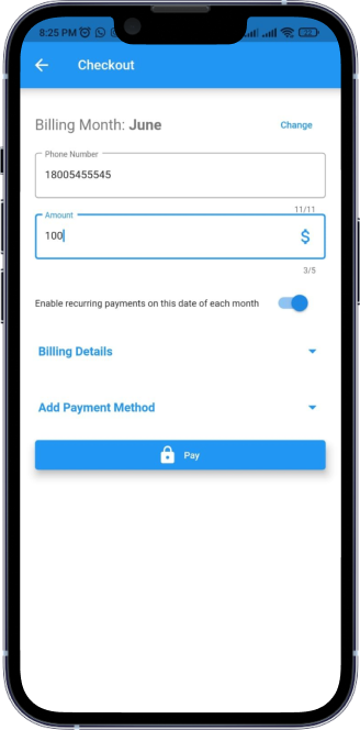 Hegemonicsoftwares case-5 study on payment app-billing month details